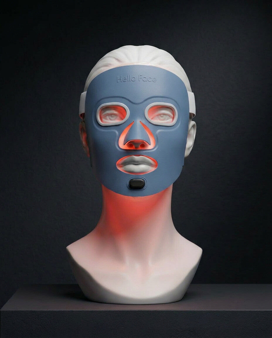 Red Light Face Mask hero bust